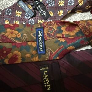 Bundle of 3 designer ties
YSL
Dior
Lanvin
